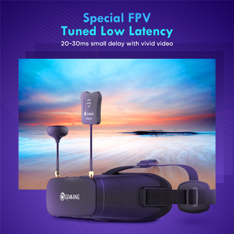 Eachine EV800DM Ống Kính Varif - đánh giá và giá Skyzone Sky04O Pro Fpv Goggles