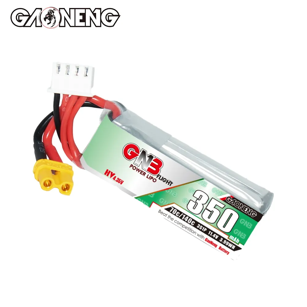 Gaoneng GNB 350mAh 3S 70C LiPo - đánh giá và giá Walksnail Avatar Hd Goggles X