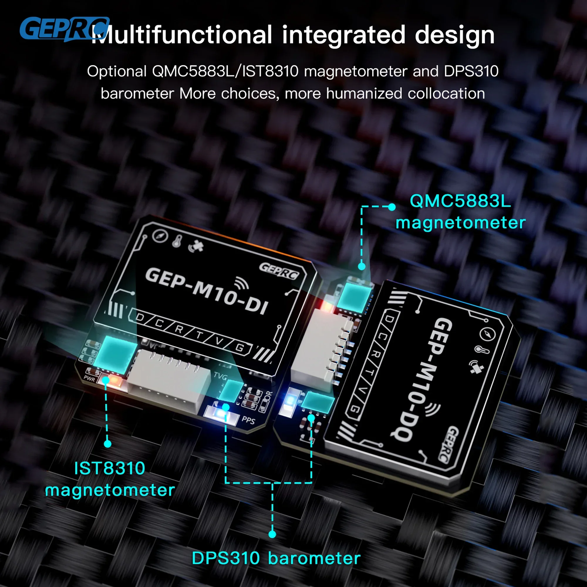 GEPRC GEP-M10 Series GPS Modul - đánh giá và giá Foxeer Reaper Extreme 2.5W Vtx